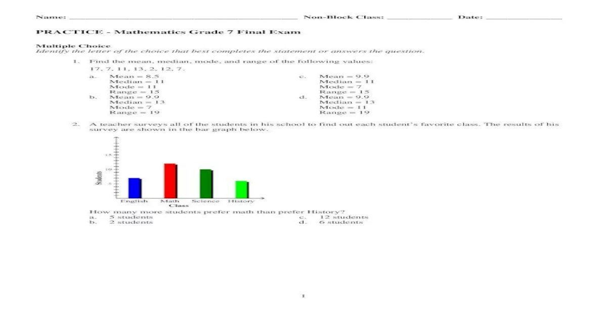 Integrated math 3 final exam pdf